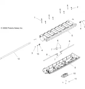 BODY, TAILGATE - A12TN55AA/AZ (49ATVTAILGATEMTG09SPX25)