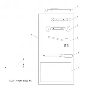 TOOLS, TOOL KIT - A12NA32AA (49ATVTOOL08TB)