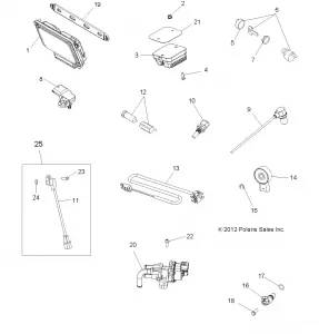 ELECTRICAL, SWITCHES, SENSORS, ECU and CONTROL MODULES - A13GH8EFK (49ATVSWITCHES13850SCRAM)