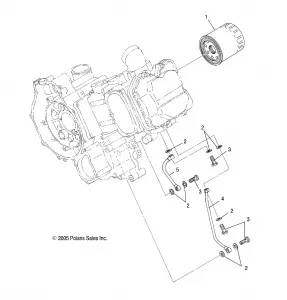 ENGINE, OIL FILTER - A13MH50TD (4999200099920009D13)