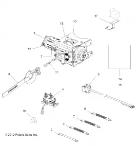 WINCH - A13ZN5EFF (49ATVWINCH136X6)