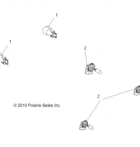 ELECTRICAL, BULBS - A13DH50AX/AZ (49ATVBULBS11SP500TRG)