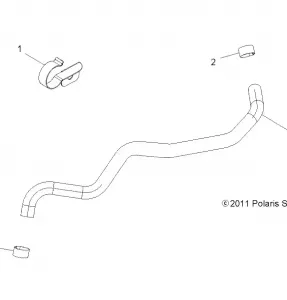 ENGINE, Охлаждение BYPASS - A13DN8EFW (49ATVCOOLBYPASS12SPTRGEPS850)