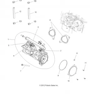 ENGINE, THROTTLE Кузовные детали - A13DN8EAF/EAL/EAR (49ATVTHROTTLEКузовные детали13SPXP850)