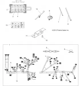 ELECTRICAL, HARNESS - A13ZN85AA/AQ/AZ (49ATVHARNESS13SPXP850)