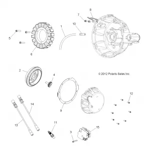 ELECTRICAL, IGNITION SYSTEM - A14GH9EFW (49ATVMAGNETO13SPXP850)