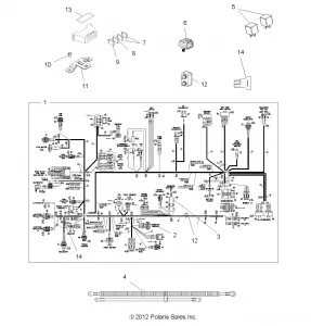 ELECTRICAL, HARNESSES - A14CF76AA (49ATVHARNESS136X6)