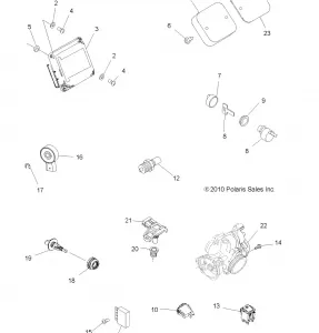 ELECTRICAL, SWITCHES and SENSORS and ECM - A14MN50EM/EA (49ATVELECT11SP500TR)