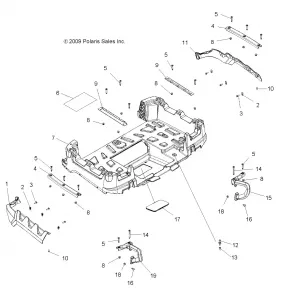 BODY, BOX, REAR - A14TN5EAA/EAD (49ATVBOXRR10SP550X2)