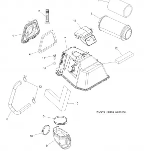 ENGINE, Впуск - A14TN5EAA/EAD (49ATVAIRINTAKE11SP550)