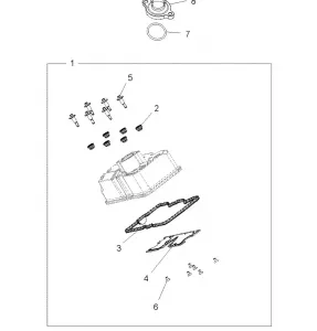 ENGINE, Клапанная крышка - A14ZN8EAB/C/I/M/P/S (49ATVVALVE12SPTRGEPS850)