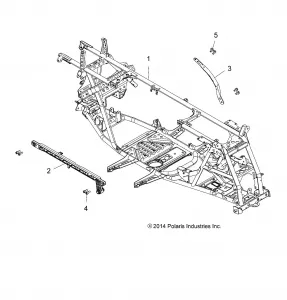 CHASSIS, MAIN Рама - A15SXE95FK (49ATVРама15850SP)