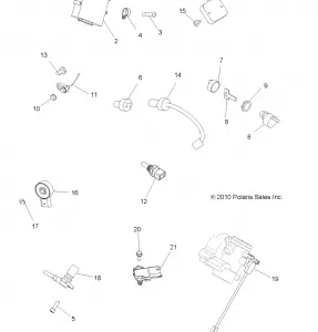 ELECTRICAL, SWITCHES and SENSORS and ECM - A15S6A76FA (49ATVELECT116X6)