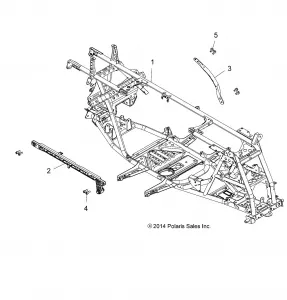 CHASSIS, MAIN Рама - A15SVA85FD (49ATVРама15SCRM1)