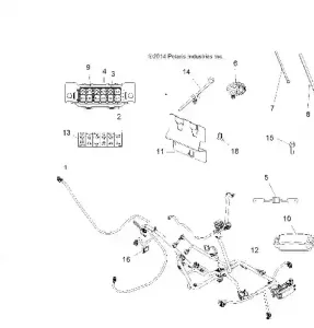 ELECTRICAL, HARNESS - A15SVA85FD (49ATVHARNESS15850EU)