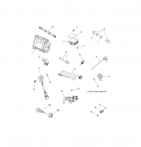 ELECTRICAL, SWITCHES, SENSORS, ECU and CONTROL MODULES - A15SVA85HD (49ATVSWITCHES15SCRAM850)