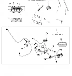 ELECTRICAL, HARNESS - A15SVE95FW (49ATVHARNESS15SCRMEU)