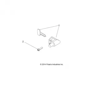 STEERING, LOCK - A15SVE95FW (49ATVSTEERINGLOCK15SCRMEU)