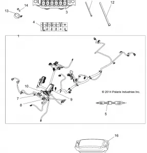 ELECTRICAL, HARNESS - A15SEB57CA/CJ/SEC57CJ/CA (49ATVHARNESS15QUAD)