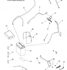 ELECTRICAL, BATTERY - A15SEA57HA (49ATVBATTERY15570MD)