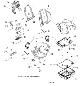 BODY, Сидение, PASSENGER - A15SYE85HS (100016)