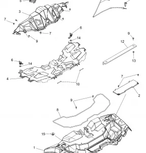 BODY, HOOD AND FRONT BODY WORK - A15DAA32EA/EJ (49ATVCAB15325E)