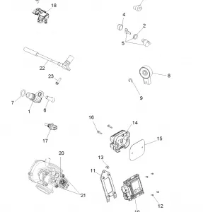 ELECTRICAL, SWITCHES, SENSORS and ECM - A15SDA57AA/LJ/E57AJ