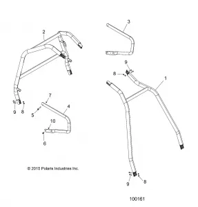 CHASSIS, CAB Рама AND SIDE BARS - A16DAA32A1/A7 (100161)