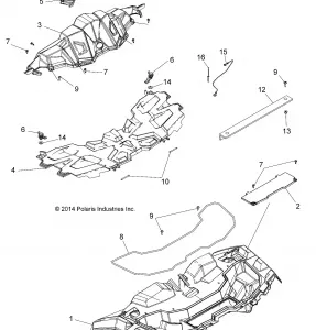 BODY, HOOD AND FRONT BODY WORK - A16DAA57A5/A7/L2/E57A9/E57AM (49ATVCAB15ACE570)