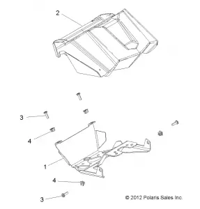 BODY, GAUGE POD - A16SVS95CM/T95C2