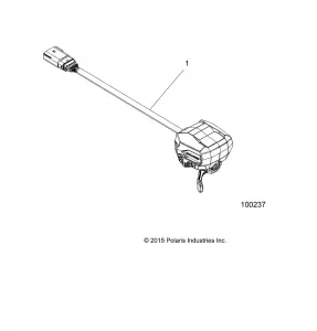 CONTROLS, THROTTLE ASM. - A16SVS95CM/T95C2