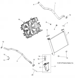 ENGINE, Охлаждение SYSTEM - A16SVS95CM/T95C2