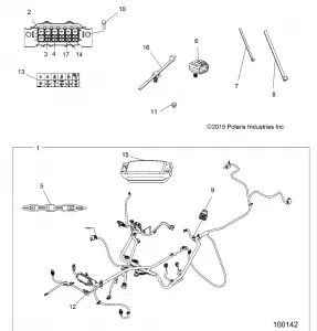 ELECTRICAL, HARNESS - A16SXM95AL