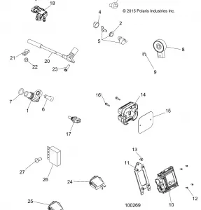 ELECTRICAL, SWITCHES, SENSORS and ECM - A16SES57F1/F2/SBT57F1