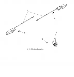 ELECTRICAL, TURN SIGNALS and HORN - A16SUH57N6 (49ATVTURNSIG14570UTE)