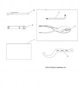 TOOLS, TOOL KIT - A16SHC57CM (49ATVTOOL08SP500)