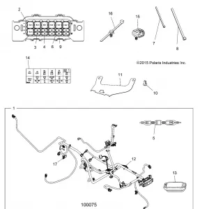 ELECTRICAL, HARNESS - A16SYE95AK/AP