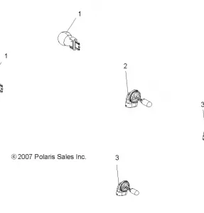 ELECTRICAL, BULBS - A16SDA57N2/E57N2 (49ATVBULBS08SP500)