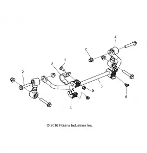 SUSPENSION, STABILIZER BAR, FRONT - A17HAA15A7/B7 (100929)