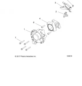 ENGINE, THROTTLE BODY and Топливная система RAIL - A17DAA50A7 (100616)