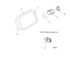 ELECTRICAL, DASH INSTRUMENTS AND SWITCHES - A17DAH57A5 (100547)