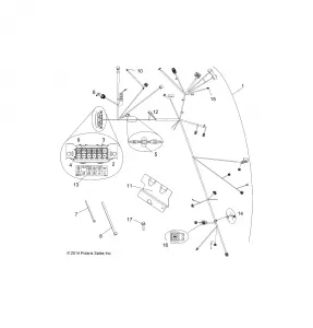 ELECTRICAL, HARNESS - A17SVA85A2 (49ATVHARNESS15SCRAM850)