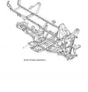 CHASSIS, Рама - A17SEA57N1/EE57N1/NL