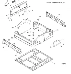 BODY, DUMP BOX - A17S6E57A1