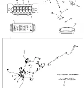 ELECTRICAL, HARNESS - A17S6E57A1