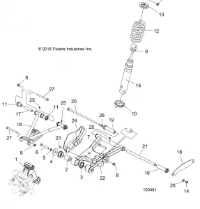 SUSPENSION, REAR - A17S6E57A1