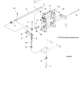 SUSPENSION, TORSION BAR - A17S6E57A1