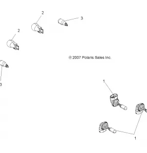 ELECTRICAL, BULBS - A17SEF57A4 (49ATVBULBS09SPXP850)