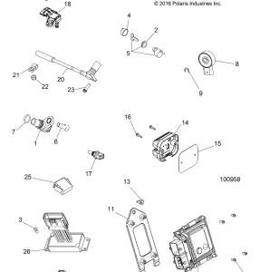 ELECTRICAL, SWITCHES, SENSORS and ECM - A17SEA57F1/SEE57F1/F2/FL