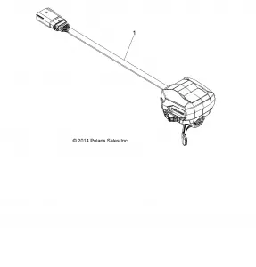 STEERING, CONTROLS, THROTTLE ASM. - A17SEA57F1/SEE57F1/F2/FL (49ATVCONTROLS15QUAD)